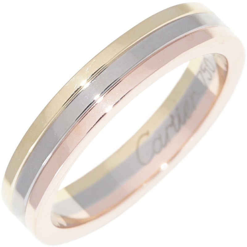 Cartier K18yg K18wg K18pg Vendome Ring
